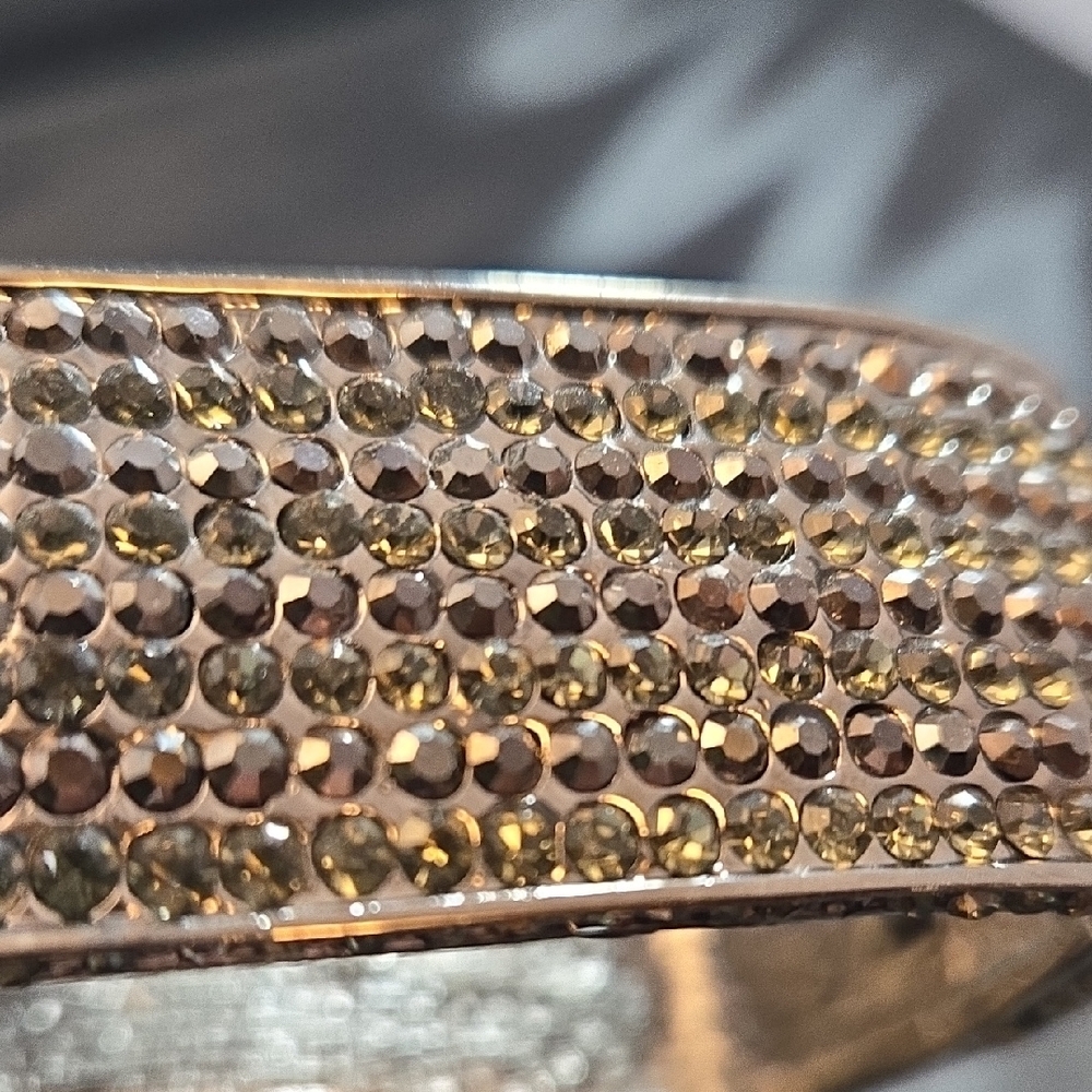 Silver Tone Crystal Bracelet - Picture 7 of 17